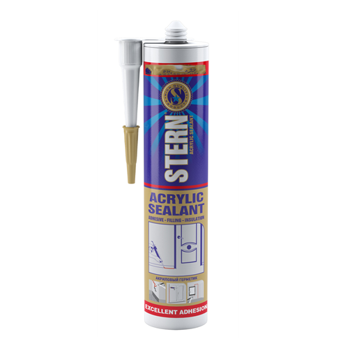 STERN SİLİKONİZE MASTİK 500 gr BEYAZ